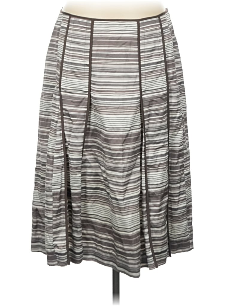 Pre-owned Rene Lezard Casual Skirt In Gray