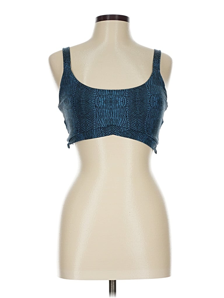 Pre-owned L*space Sports Bra In Blue