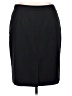 Nine West 100% Polyester Solid Black Formal Skirt Size 14 - photo 2