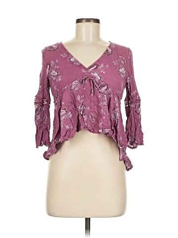 American Rag Cie 3/4 Sleeve Blouse (view 1)