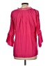 Coco Limon Pink 3/4 Sleeve Blouse Size L - photo 2