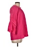 Coco Limon Pink 3/4 Sleeve Blouse Size L - photo 4