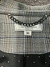 Belle & Bloom Plaid Gray Coat Size XS - photo 6