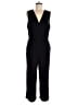 NY Collection Solid Black Jumpsuit Size M (estimated) - photo 1