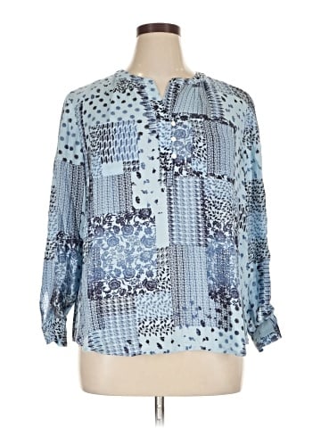 Westbound 3/4 Sleeve Blouse (view 1)