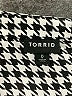Torrid 100% Polyester Houndstooth Silver Long Sleeve Blouse Size Lg Plus (0) - photo 7