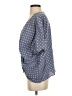 Remixmess Polka Dots Blue Short Sleeve Blouse Size S - photo 5