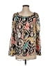 Blu Pepper 100% Polyester Black Long Sleeve Blouse Size S - photo 1