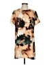 Lulus 100% Polyester Tie-dye Brown Casual Dress Size S - photo 1