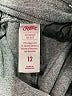 Justice Solid Gray Active Pants Size 12 - photo 3