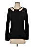 Nanette Lepore Black Long Sleeve Top Size S - photo 1