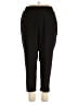 Studio by Torrid 100% Polyester Solid Black Casual Pants Size 3S - photo 1