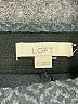 Ann Taylor LOFT Chevron-herringbone Gray Formal Skirt Size L - photo 4