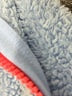 J.Crew Solid Blue Fleece Jacket Size 7 - 8 - photo 5