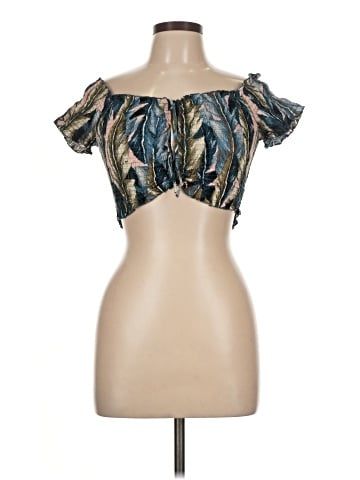 AaKaa Short Sleeve Blouse (view 1)