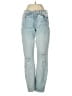 7 For All Mankind Hearts Blue Jeans Size 27 waist - photo 1