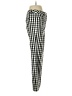 Express Checkered-gingham Black Casual Pants Size 00 - photo 4