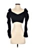 Zara Black 3/4 Sleeve Top Size S - photo 1