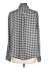 Torrid 100% Polyester Houndstooth Silver Long Sleeve Blouse Size Lg Plus (0) - photo 2
