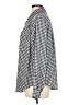 Torrid 100% Polyester Houndstooth Silver Long Sleeve Blouse Size Lg Plus (0) - photo 5