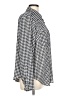 Torrid 100% Polyester Houndstooth Silver Long Sleeve Blouse Size Lg Plus (0) - photo 4