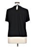 CeCe Black Short Sleeve Blouse Size XL - photo 2
