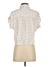 Rails Hearts Ivory Short Sleeve Blouse Size S - photo 2