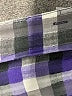 Alia Plaid Purple 3/4 Sleeve Button-Down Shirt Size S - photo 8