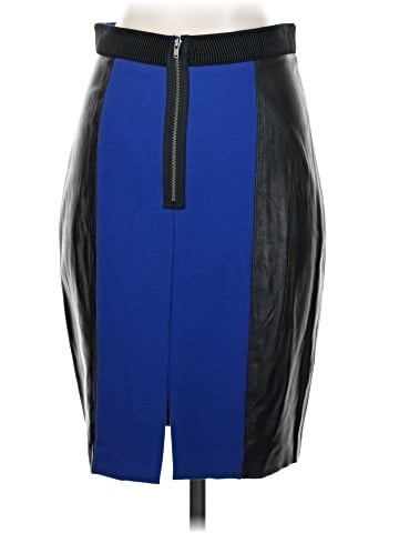 Tracy Reese Faux Leather Skirt (view 2)