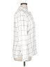 Gap Plaid White Long Sleeve Button-Down Shirt Size XL - photo 4