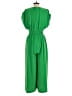Calvin Klein 100% Polyester Green Jumpsuit Size 4 - photo 2