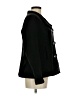 New York & Company 100% Polyester Black Coat Size M - photo 4