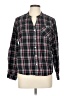 Hasting & Smith Plaid Black Long Sleeve Button-Down Shirt Size L - photo 1