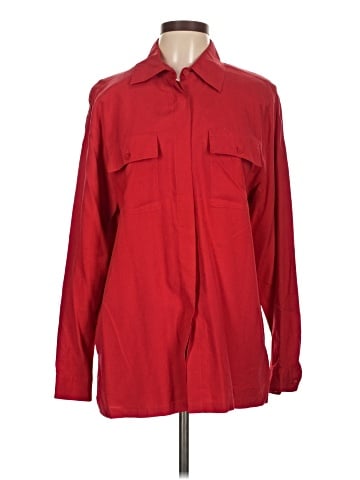 Christie & Jill Long Sleeve Button-Down Shirt (view 1)