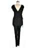 Gilli 100% Rayon Polka Dots Black Jumpsuit Size L - photo 1