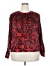NY&C Animal Print Red Pullover Sweater Size XXL - photo 1