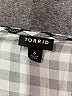 Torrid Checkered-gingham Silver White Short Sleeve Blouse Size 5X Plus (6) - photo 7