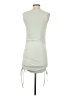 Cider Solid Green Cocktail Dress Size S - photo 2