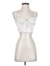 Vrg Grl Ivory Sleeveless Blouse Size 4 - photo 1