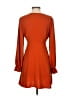 Unbranded Orange 3/4 Sleeve Blouse Size S - photo 2