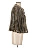 CAbi Tweed Gold Brown Blazer Size S - photo 4