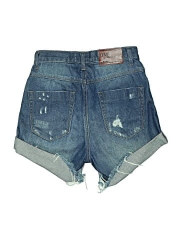 ONE X ONETEASPOON Denim Shorts (view 2)
