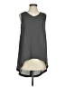 14th & Union 100% Polyester Gray Sleeveless Blouse Size S - photo 1