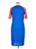 Lularoe Color Block Blue Casual Dress Size XL - photo 2