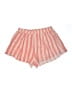 Buddy Love 100% Rayon Stripes Orange Pink Shorts Size L - photo 1
