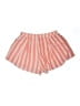 Buddy Love 100% Rayon Stripes Orange Pink Shorts Size L - photo 2