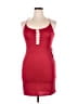 Bebe Red Cocktail Dress Size XXL - photo 1