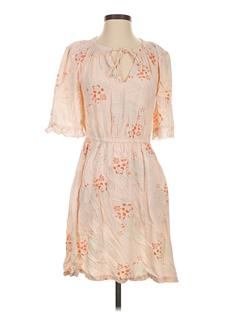 Pre-owned Carve Designs Casual Dress In Orange