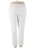 Lord & Taylor Solid Silver Casual Pants Size 18w - photo 1