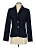Trina Turk Solid Blue Blazer Size 2 - photo 1